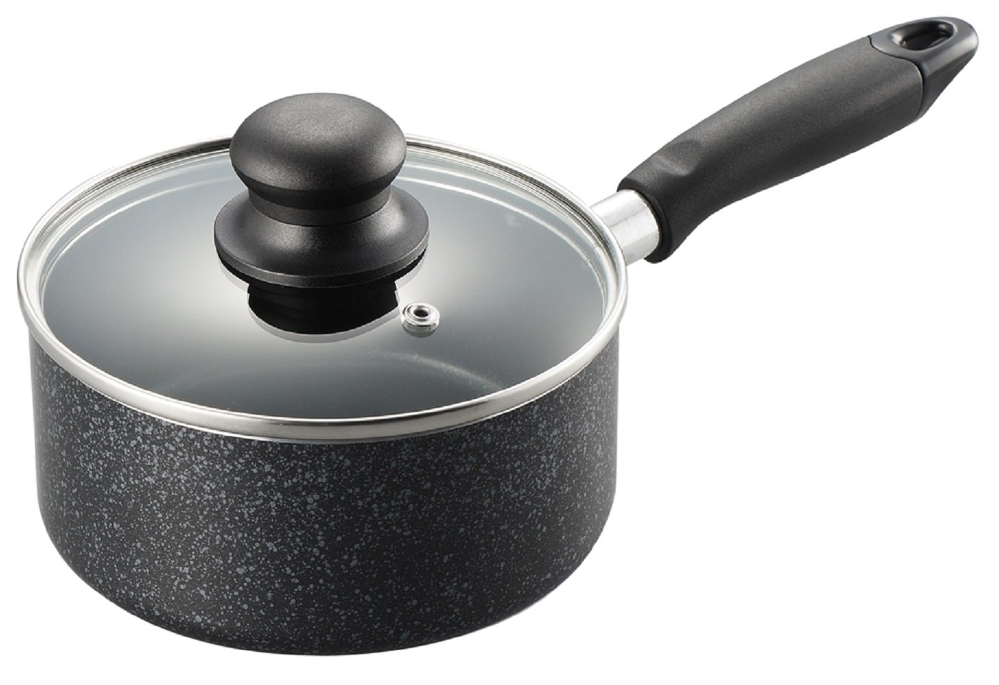 Amazon｜パール金属 片手鍋 16cm IH対応 ガス火対応 ガラス蓋付